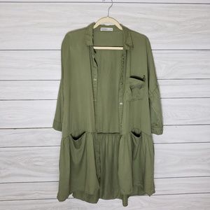 Zara Basic |  Oversized Dress